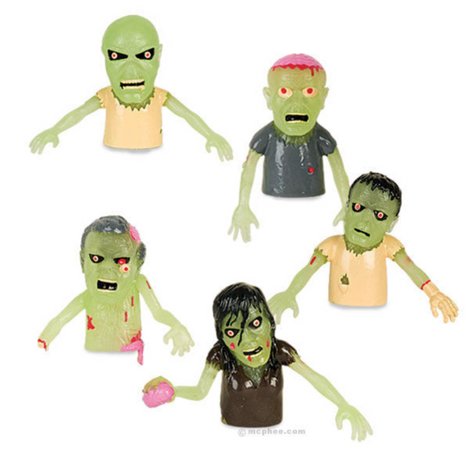 Zombie Finger Puppet