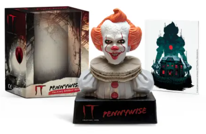 IT: Talking Pennywise Bobble Bust Set